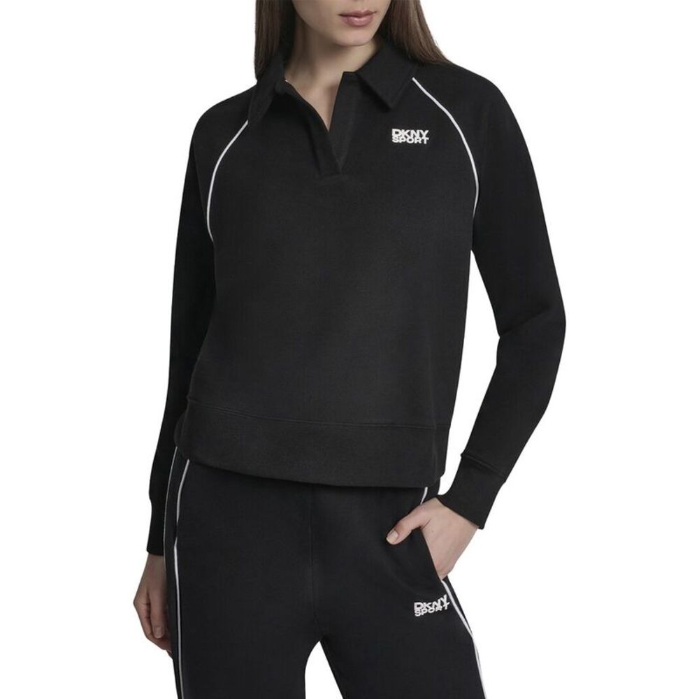 Dkny Womens Sport Pullover, Black